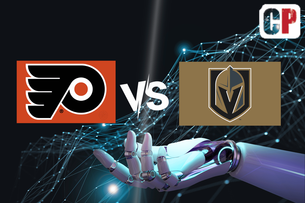 Philadelphia Flyers at Vegas Golden Knights AI NHL Prediction 10/24/2023