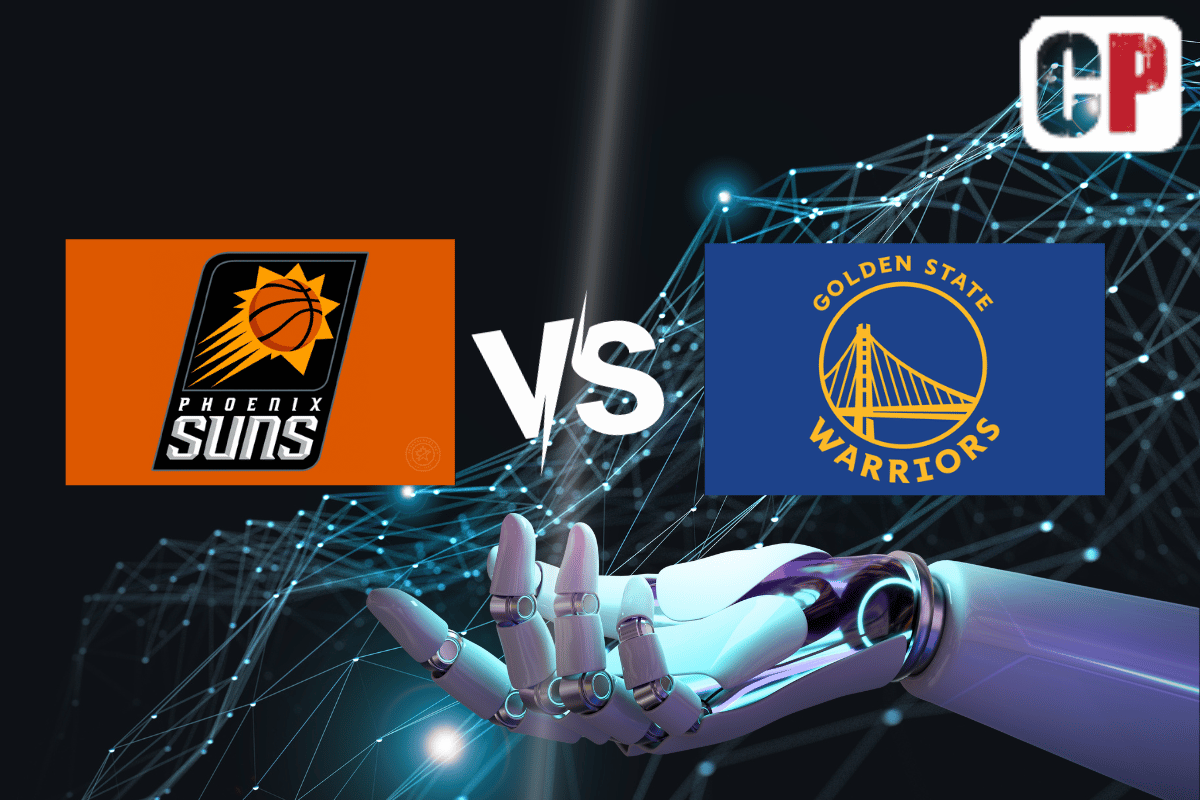 Phoenix Suns at Golden State Warriors AI NBA Prediction 10/24/2023