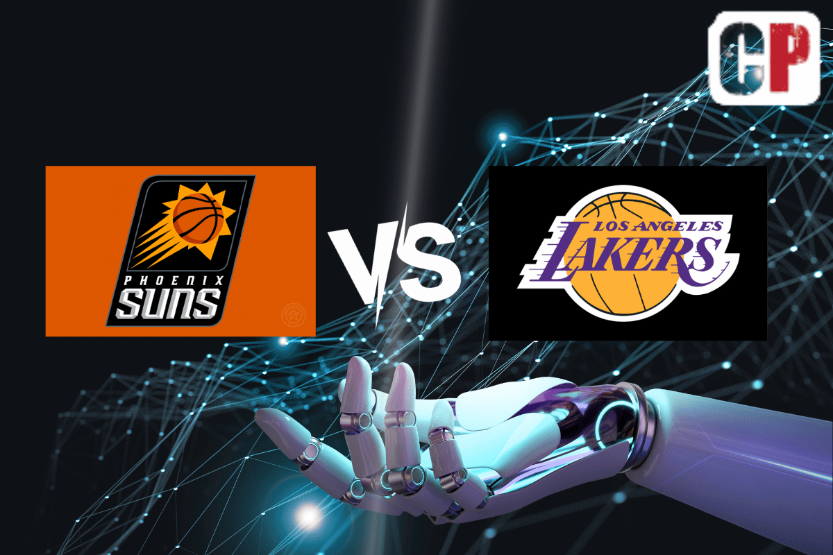 Phoenix Suns at Los Angeles Lakers AI NBA Prediction 10/26/2023