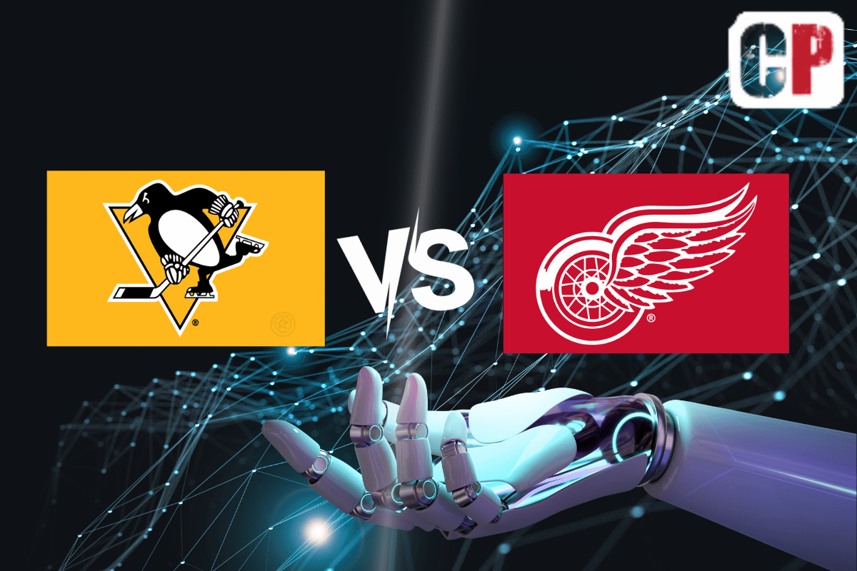 Pittsburgh Penguins at Detroit Red Wings AI NHL Prediction 10/18/2023