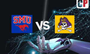 SMU Mustangs at East Carolina Pirates AI NCAA Football Prediction 10/12/2023