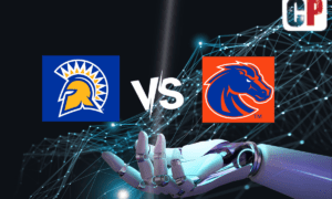 San Jose State Spartans at Boise State Broncos AI NCAA Football Prediction 10/7/2023