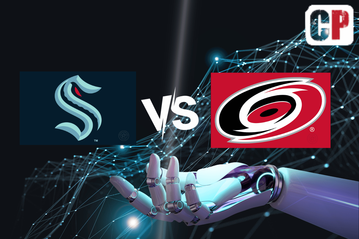 Seattle Kraken at Carolina Hurricanes AI NHL Prediction 10/26/2023