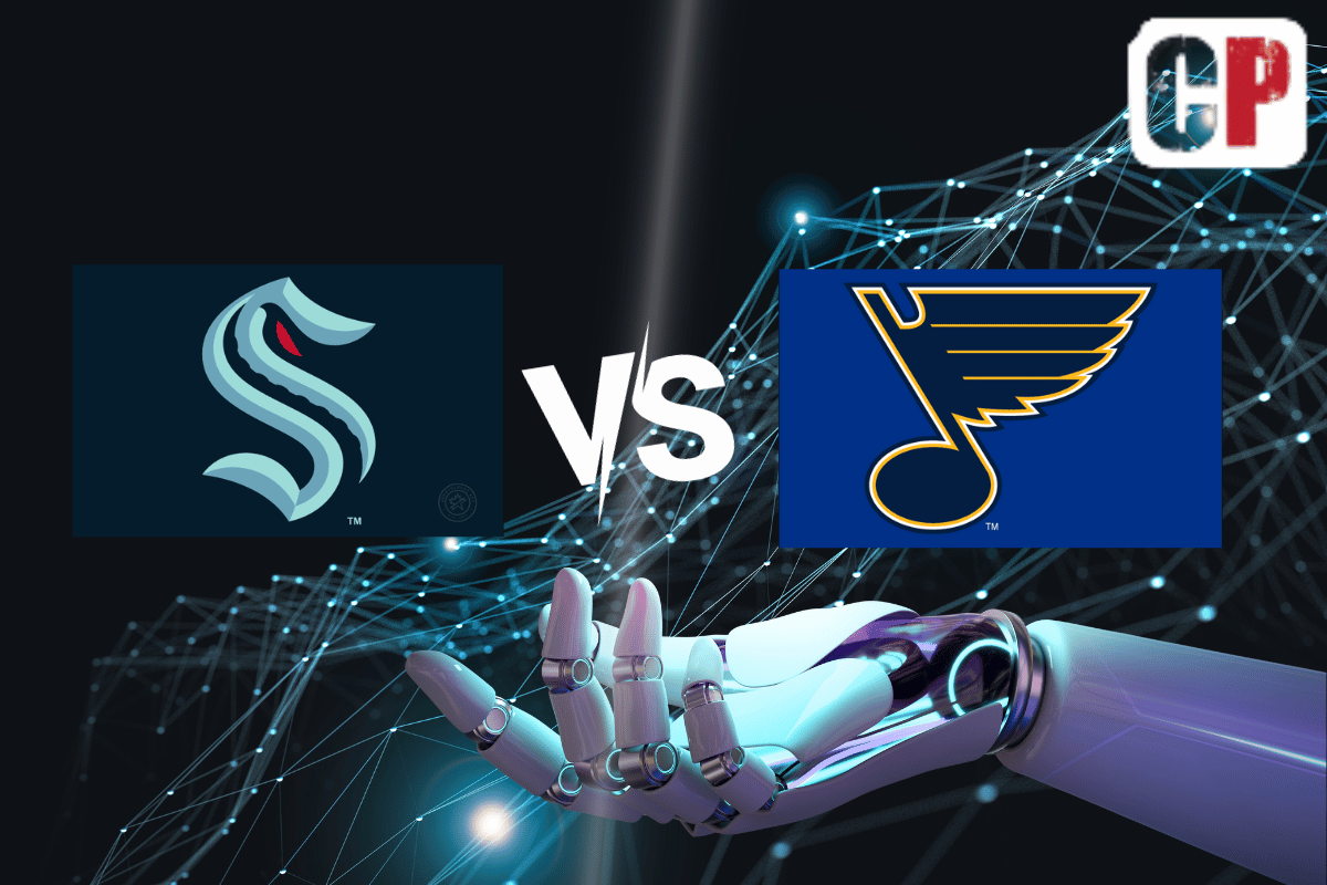 Seattle Kraken at St. Louis Blues AI NHL Prediction 10/14/2023