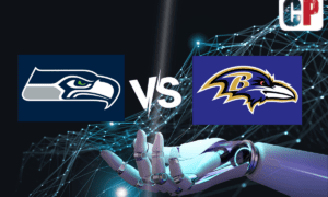 Seattle Seahawks at Baltimore Ravens AI NFL Prediction 11/5/2023