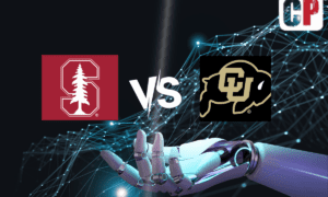 Stanford Cardinal at Colorado Buffaloes AI NCAA Football Prediction 10/13/2023