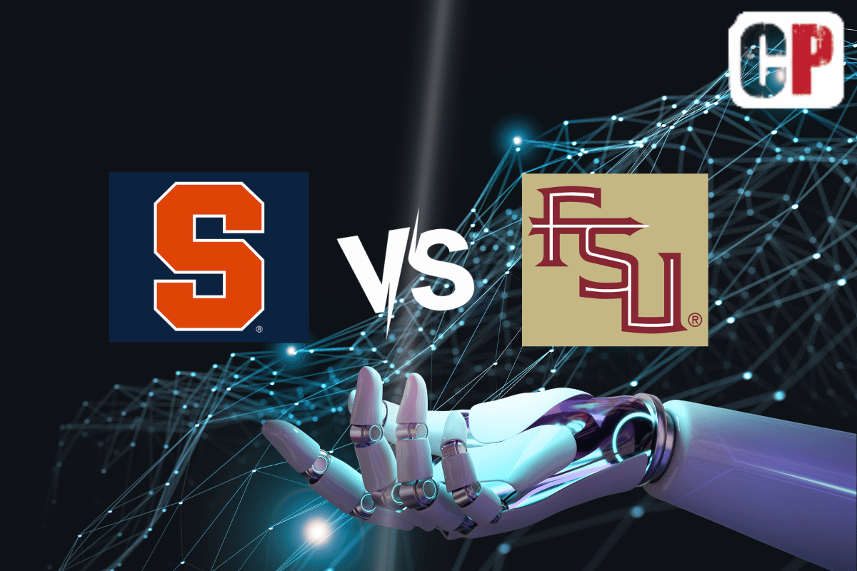 Syracuse Orange at Florida State Seminoles AI NCAA Football Prediction 10/14/2023