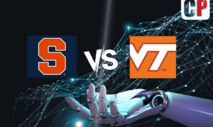 Syracuse Orange at Virginia Tech Hokies AI NCAA Football Prediction 10/26/2023