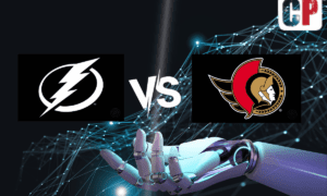 Tampa Bay Lightning at Ottawa Senators AI NHL Prediction 10/15/2023