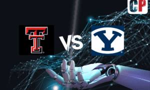 Texas Tech Red Raiders at BYU Cougars AI NCAA Football Prediction 10/21/2023