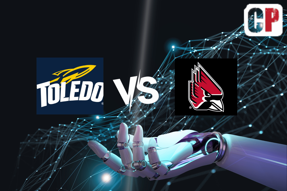 Toledo Rockets at Ball State Cardinals AI NCAA Football Prediction 10/14/2023