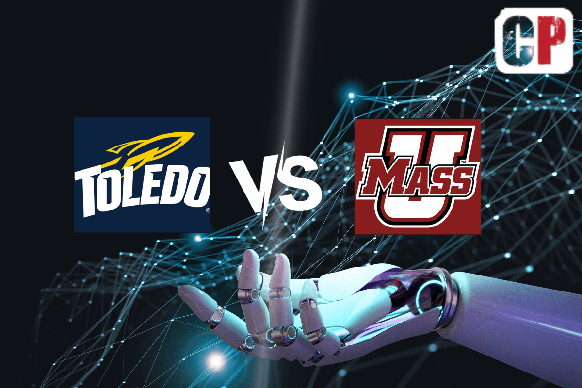 Toledo Rockets at UMass Minutemen AI NCAA Football Prediction 10/7/2023