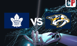 Toronto Maple Leafs at Nashville Predators AI NHL Prediction 10/28/2023