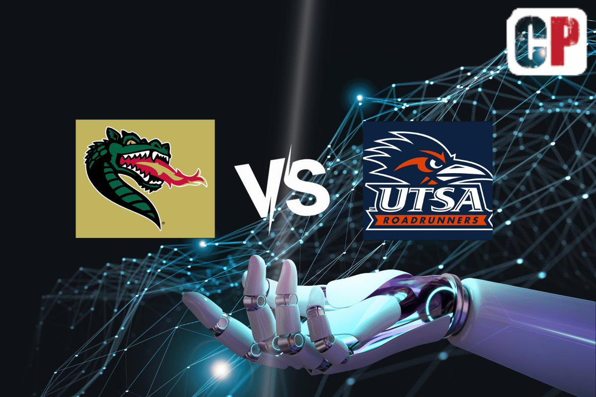 UAB Blazers at UTSA Roadrunners AI NCAA Football Prediction 10/14/2023