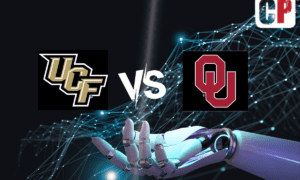 UCF Knights at Oklahoma Sooners AI NCAA Football Prediction 10/21/2023