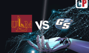 UL Monroe Warhawks at Georgia Southern Eagles AI NCAA Football Prediction 10/21/2023
