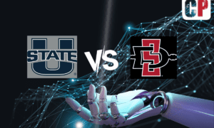 Utah State Aggies at San Diego State Aztecs AI NCAA Football Prediction 11/4/2023