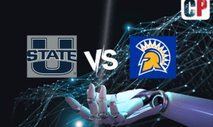 Utah State Aggies at San Jose State Spartans AI NCAA Football Prediction 10/21/2023