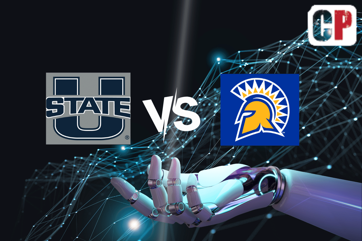 Utah State Aggies at San Jose State Spartans AI NCAA Football Prediction 10/21/2023