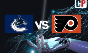 Vancouver Canucks at Philadelphia Flyers AI NHL Prediction 10/17/2023