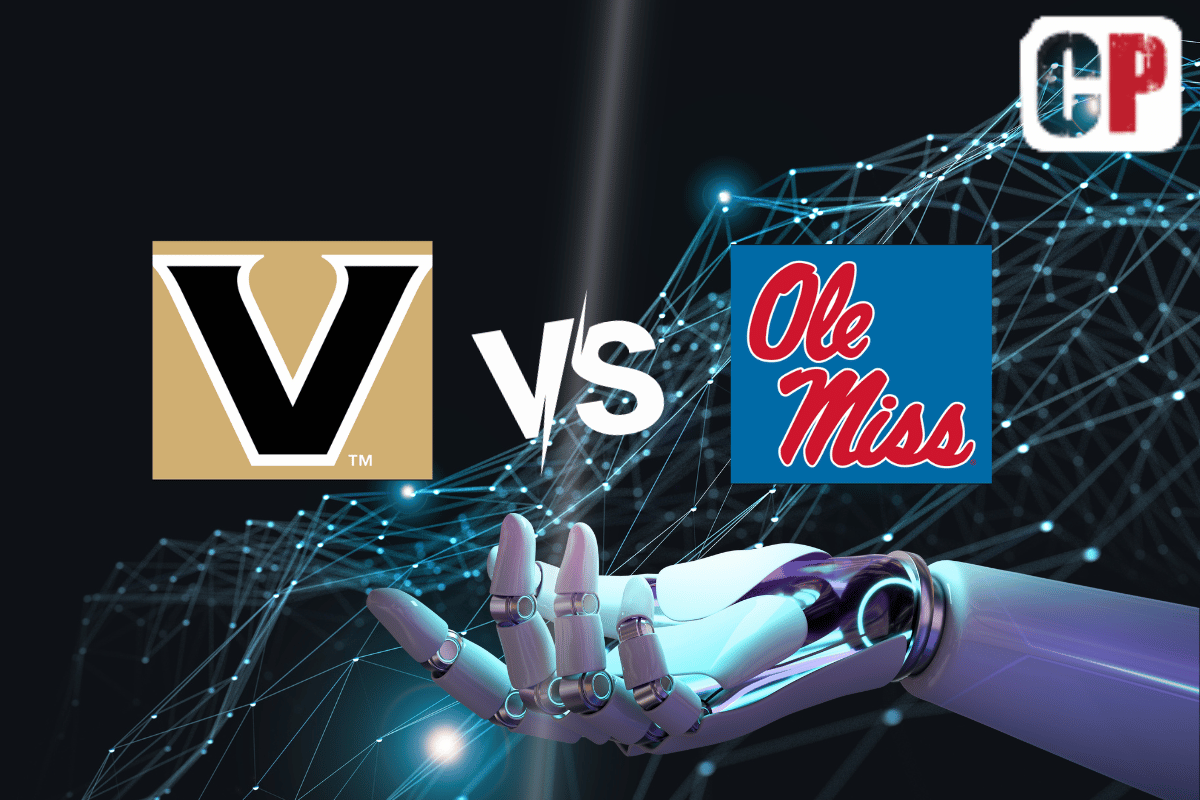 Vanderbilt Commodores at Ole Miss Rebels AI NCAA Football Prediction 10/28/2023