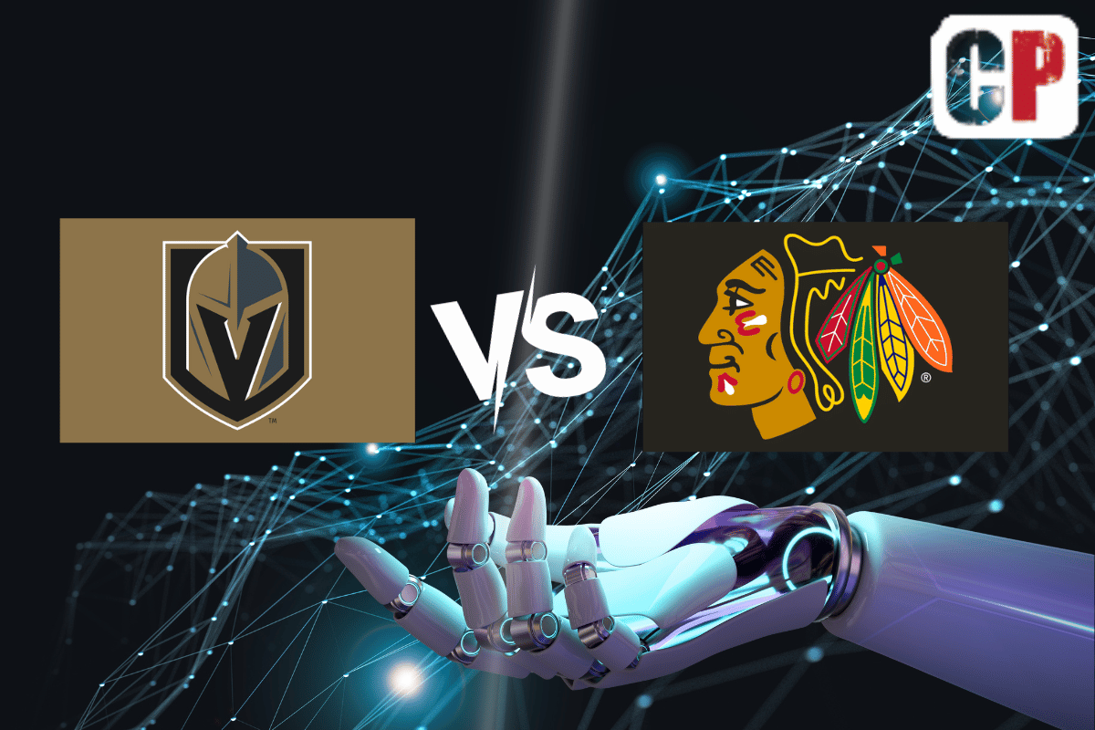 Vegas Golden Knights at Chicago Blackhawks AI NHL Prediction 10/21/2023