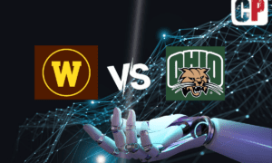 Western Michigan Broncos at Ohio Bobcats AI NCAA Football Prediction 10/21/2023