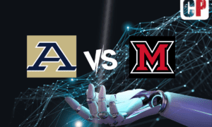 Akron Zips at Miami (OH) RedHawks AI NCAA Football Prediction 11/8/2023