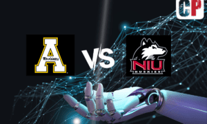 Appalachian State Mountaineers at Northern Illinois Huskies AI NCAA Basketball Prediction 11/11/2023