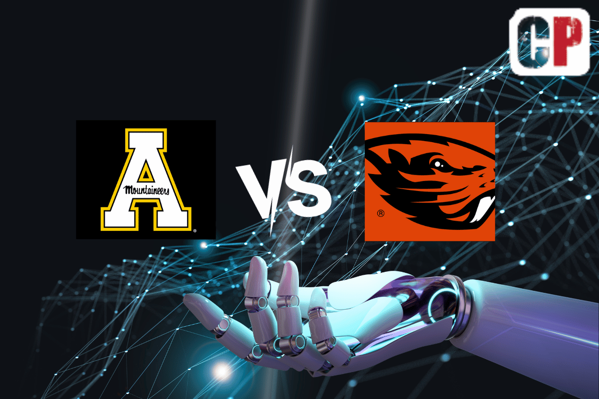 Appalachian State Mountaineers at Oregon State Beavers AI NCAA Basketball Prediction 11/14/2023