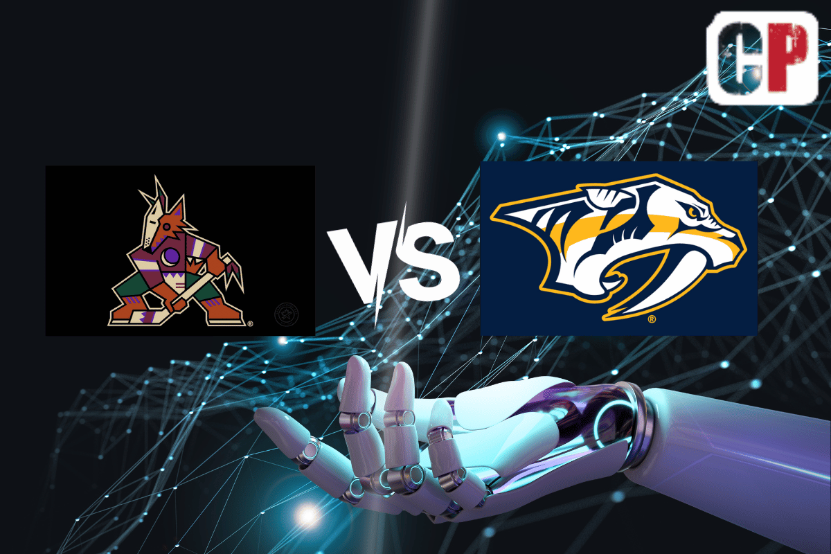 Arizona Coyotes at Nashville Predators AI NHL Prediction 11/11/2023