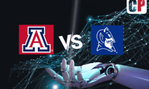 Arizona Wildcats at Duke Blue Devils AI NCAA Basketball Prediction 11/10/2023