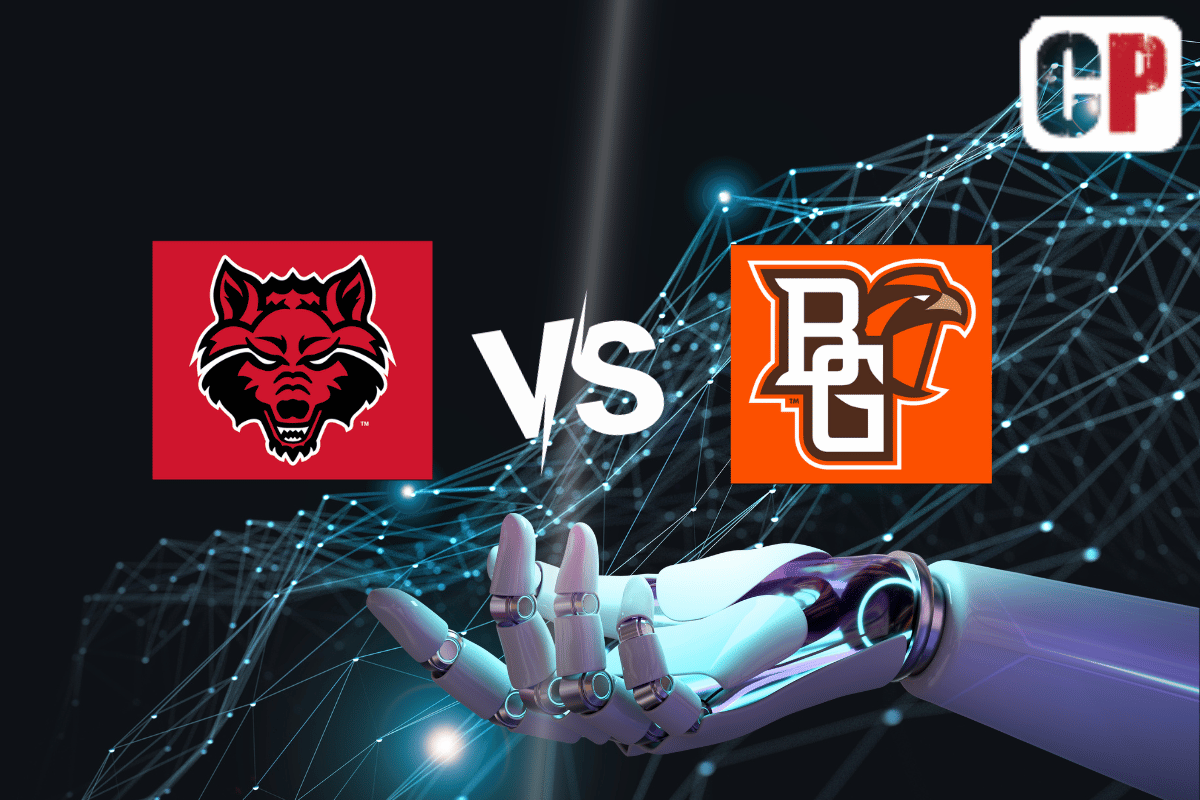 Arkansas State Red Wolves at Bowling Green Falcons AI NCAA Basketball Prediction 11/11/2023