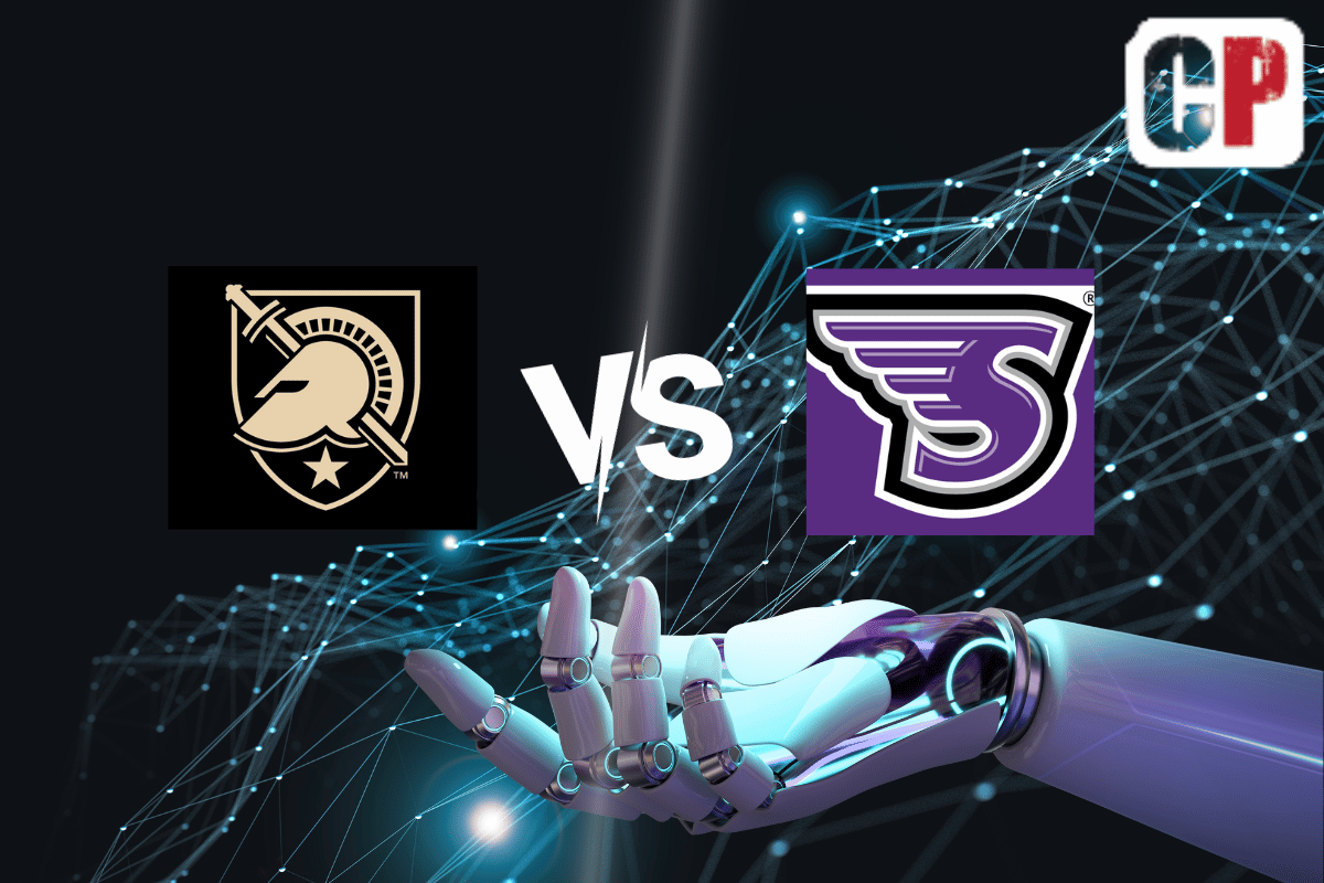 Army Black Knights at Stonehill Skyhawks AI NCAA Basketball Prediction 11/9/2023