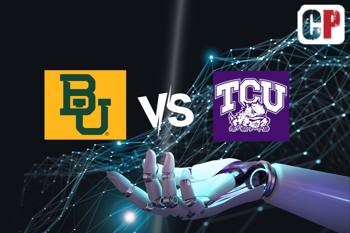 Baylor Bears at TCU Horned Frogs AI NCAA Football Prediction 11/18/2023