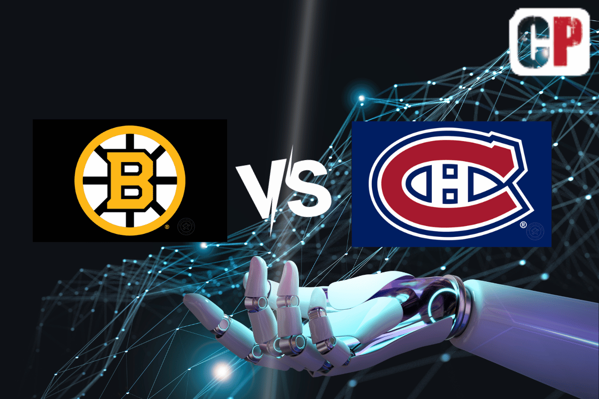 Boston Bruins at Montreal Canadiens AI NHL Prediction 11/11/2023