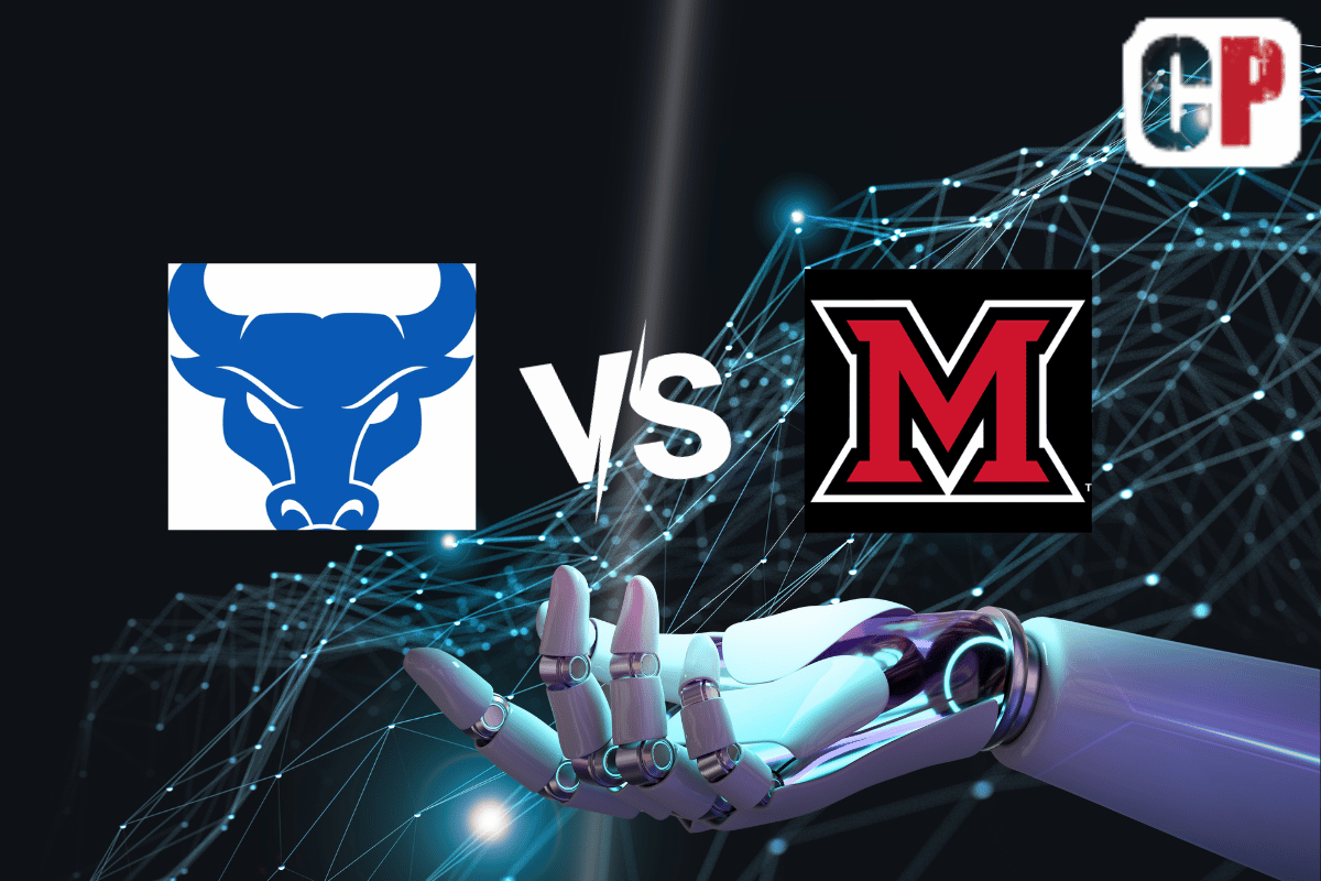 Buffalo Bulls at Miami (OH) RedHawks AI NCAA Football Prediction 11/15/2023
