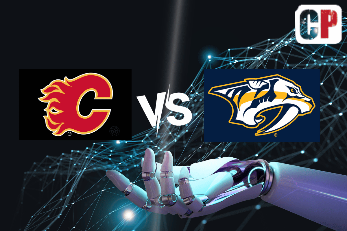 Calgary Flames at Nashville Predators Pick, NHL Hockey Prediction, Preview & Odds 11/22/2023