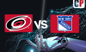 Carolina Hurricanes at New York Rangers AI NHL Prediction 11/2/2023
