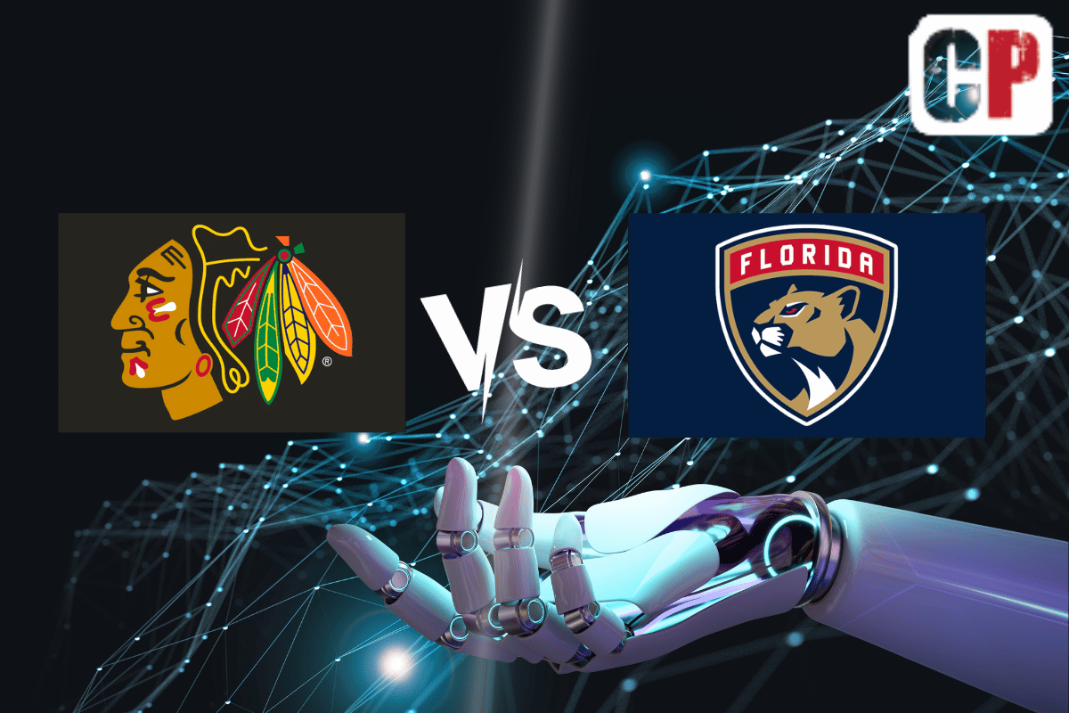 Chicago Blackhawks at Florida Panthers AI NHL Prediction 11/12/2023
