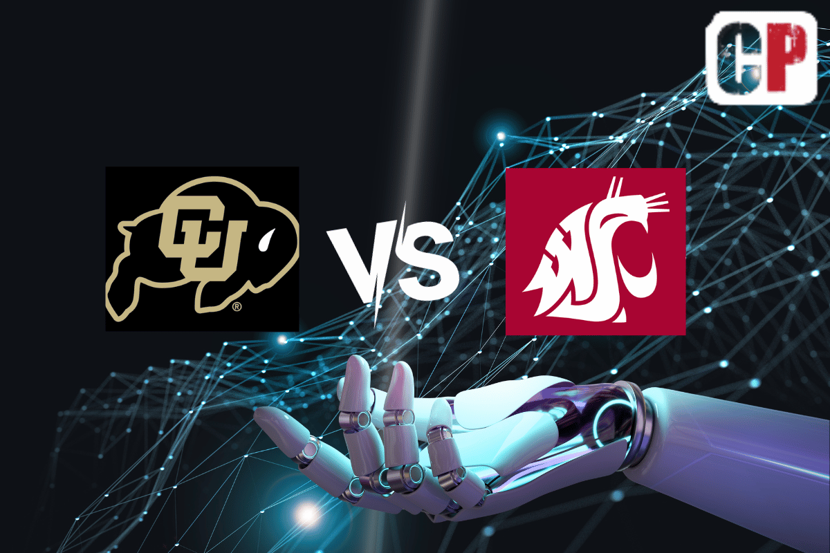 Colorado Buffaloes at Washington State Cougars AI NCAA Football Prediction 11/17/2023