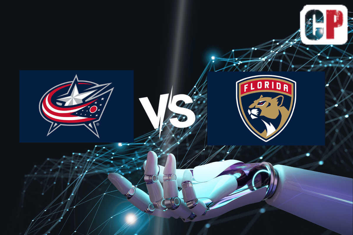 Columbus Blue Jackets at Florida Panthers AI NHL Prediction 11623