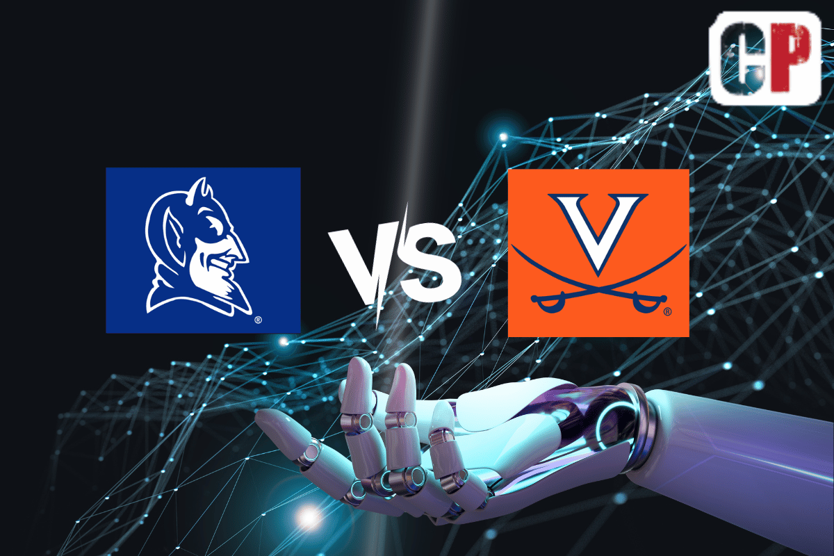 Duke Blue Devils at Virginia Cavaliers AI NCAA Football Prediction 11/18/2023