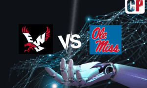 Eastern Washington Eagles at Ole Miss Rebels AI NCAA Basketball Prediction 11/10/2023