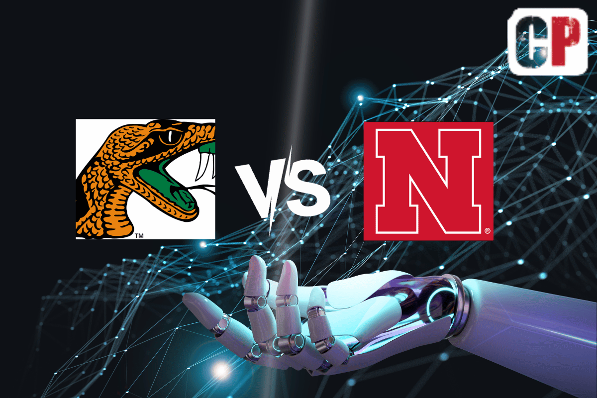 Florida A&M Rattlers at Nebraska Cornhuskers AI NCAA Basketball Prediction 11/9/2023
