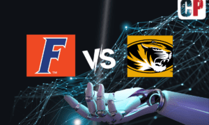 Florida Gators at Missouri Tigers AI NCAA Football Prediction 11/18/2023