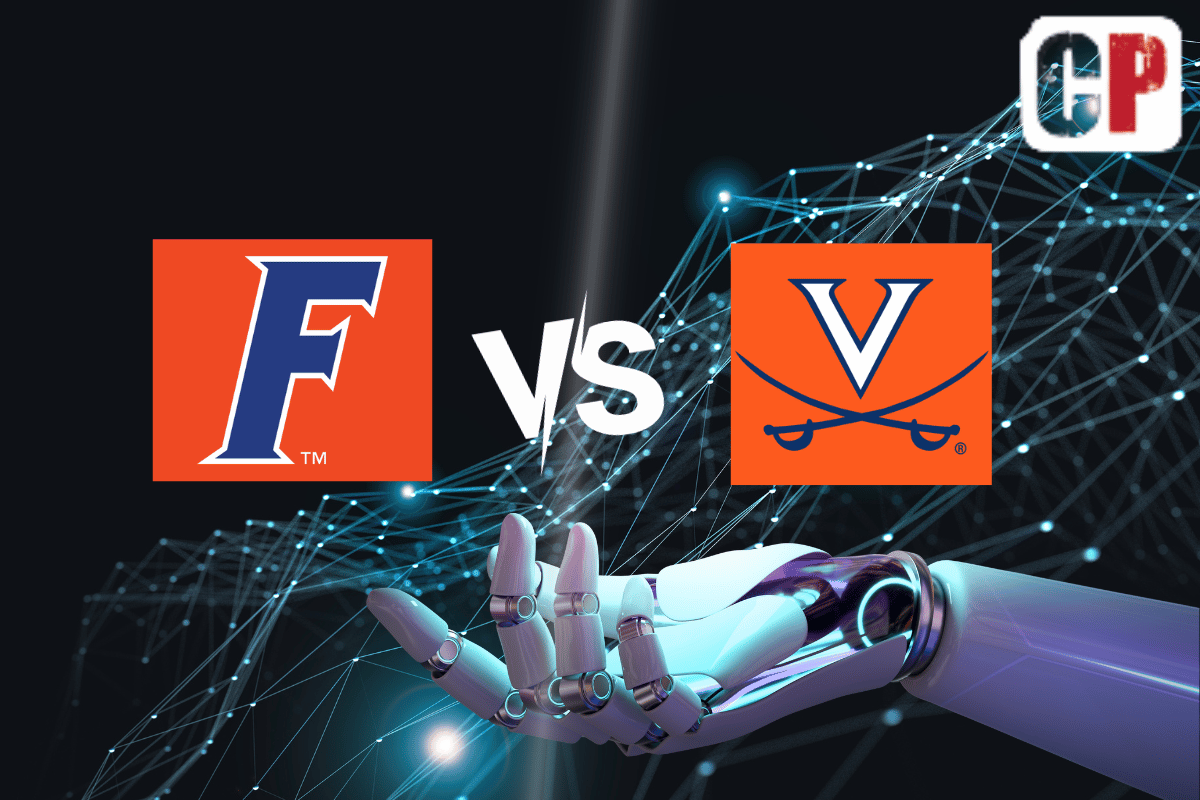Florida Gators at Virginia Cavaliers AI NCAA Basketball Prediction 11/10/2023