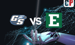 Georgia Southern Eagles at Eastern Michigan Eagles AI NCAA Basketball Prediction 11/11/2023