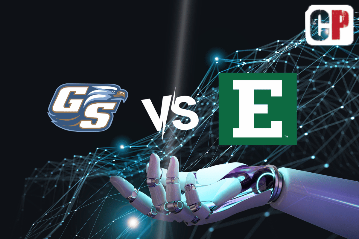 Georgia Southern Eagles at Eastern Michigan Eagles AI NCAA Basketball Prediction 11/11/2023