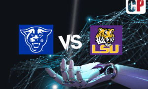 Georgia State Panthers at LSU Tigers AI NCAA Football Prediction 11/18/2023